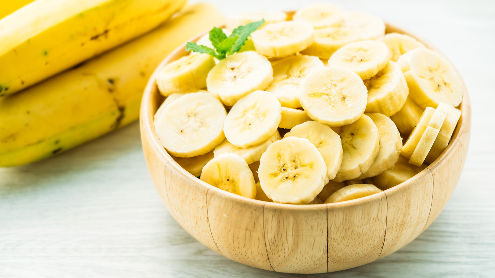 Plátano - el clásico de los alimentos antes de correr