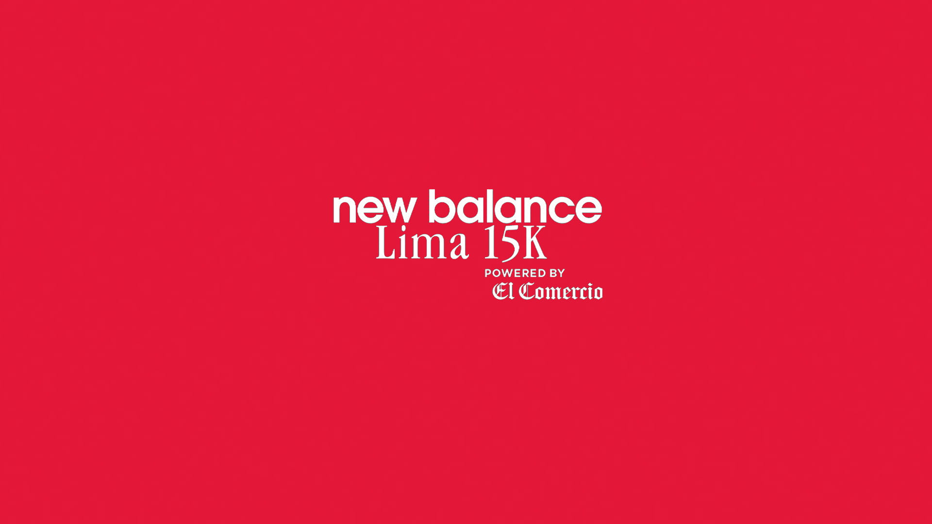 New Balance 15K Lima 2025 - Ruta Running