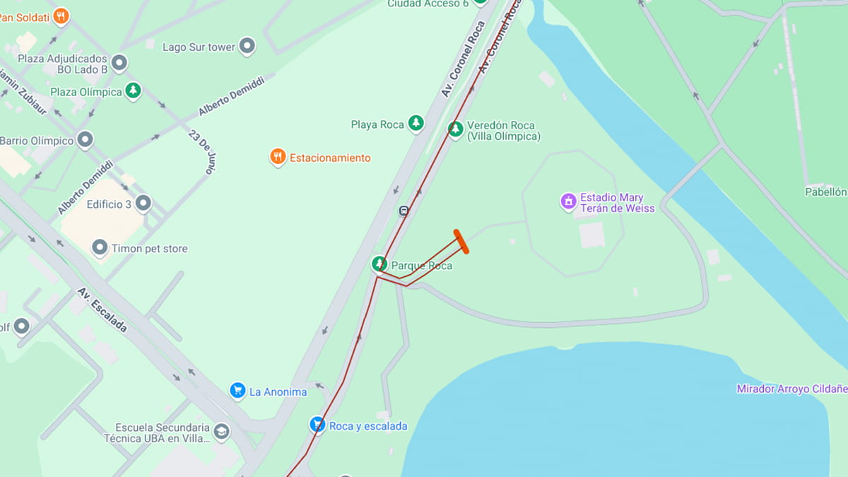 Mapa - NB 30K Buenos Aires 2025 - Ruta Running