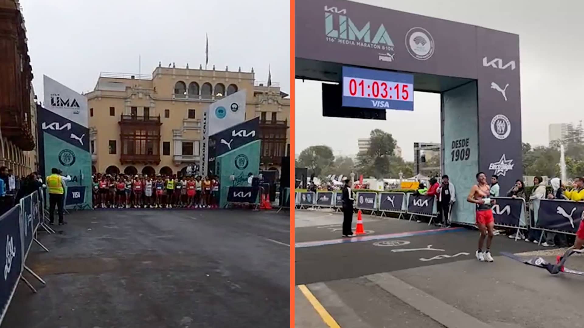 Media Maratón de Lima 2025 Resultados oficiales del 21K y 10K