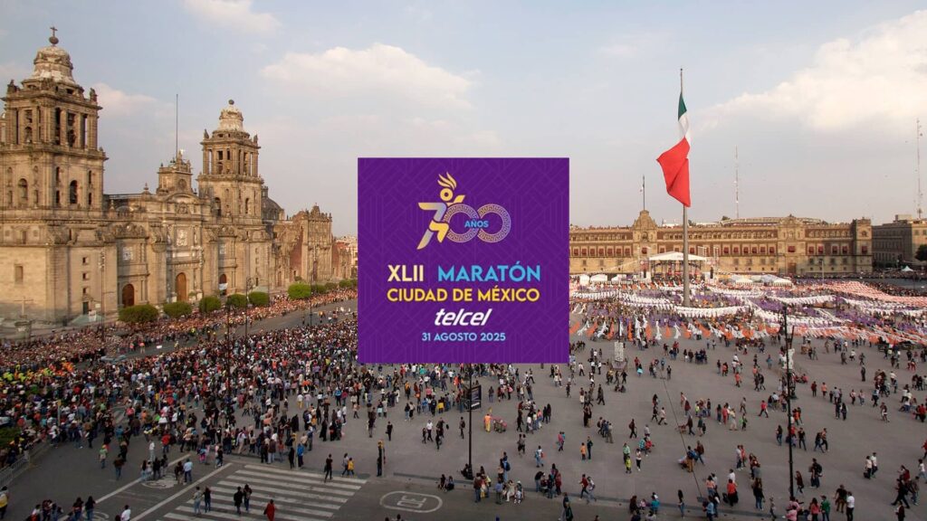 XLII Maratón CDMX 2025 Circuitos, horarios de largadas y retiro de kits