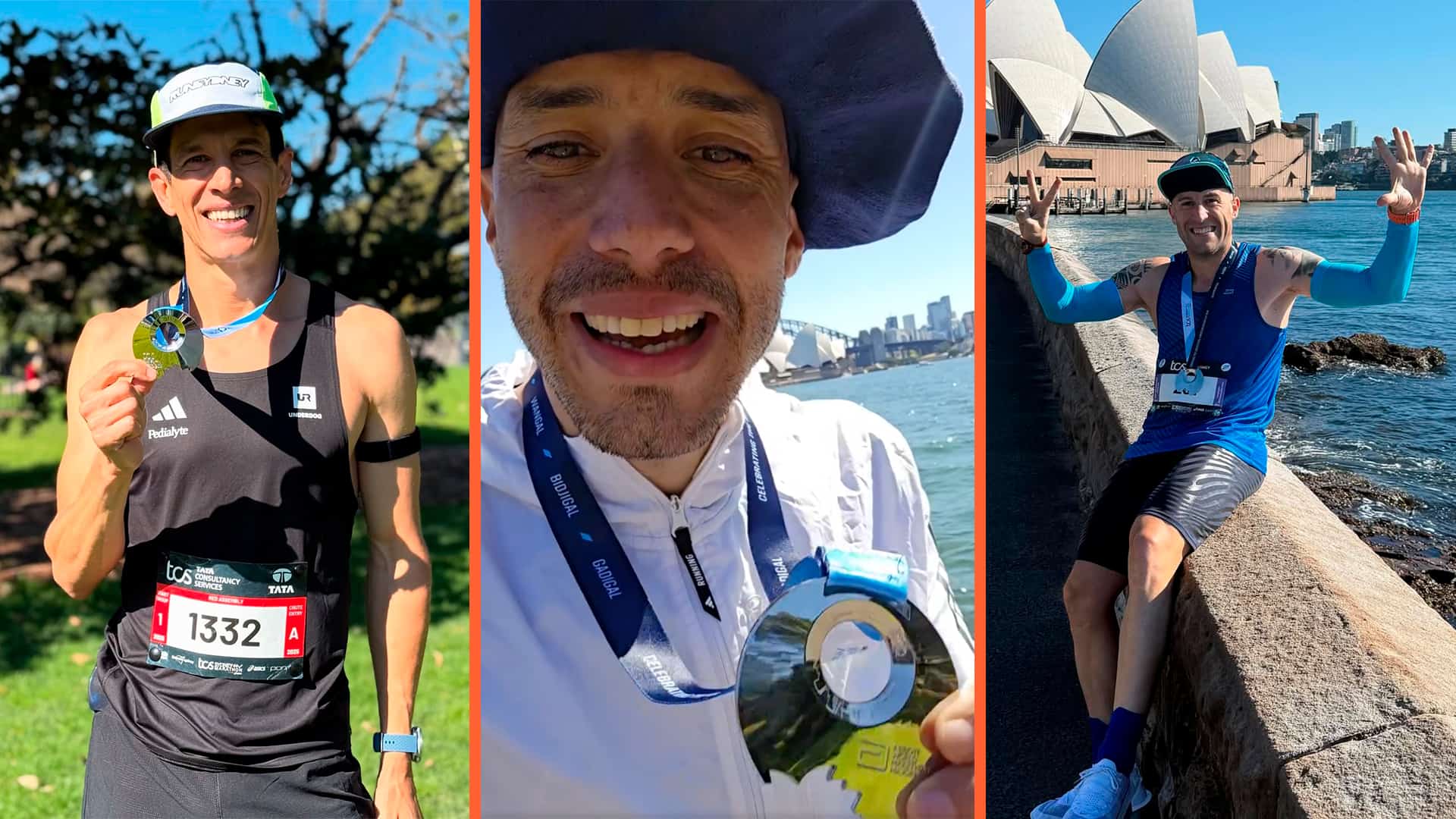 latinos en la Maratón de Sídney 2025