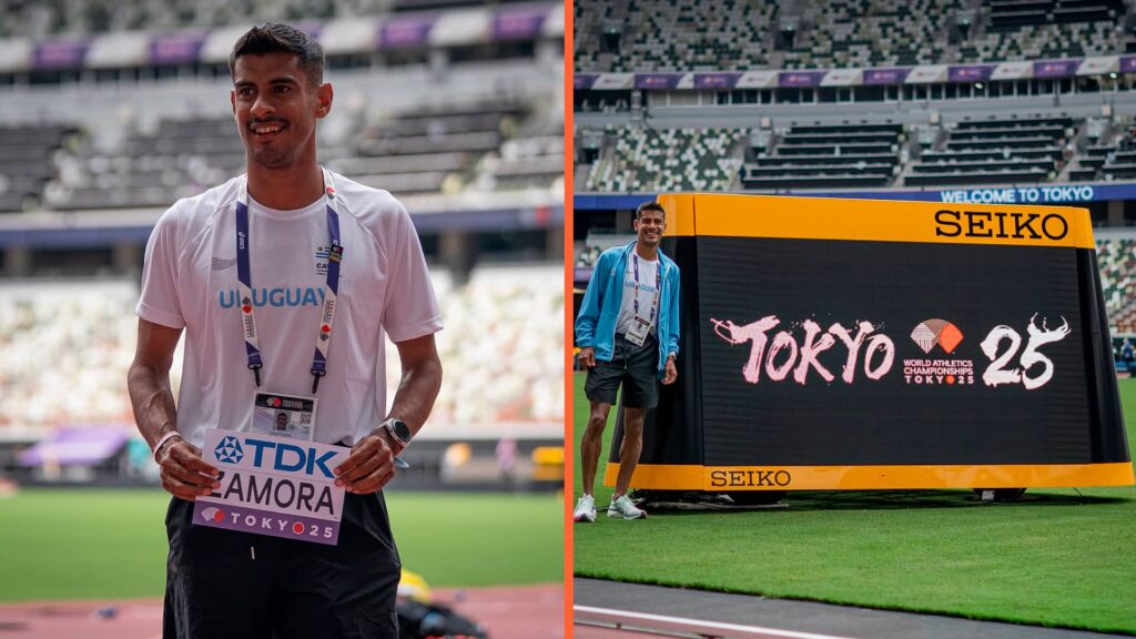 Cristhian Zamora lidera a los latinos en la maratón masculina de Tokio 2025