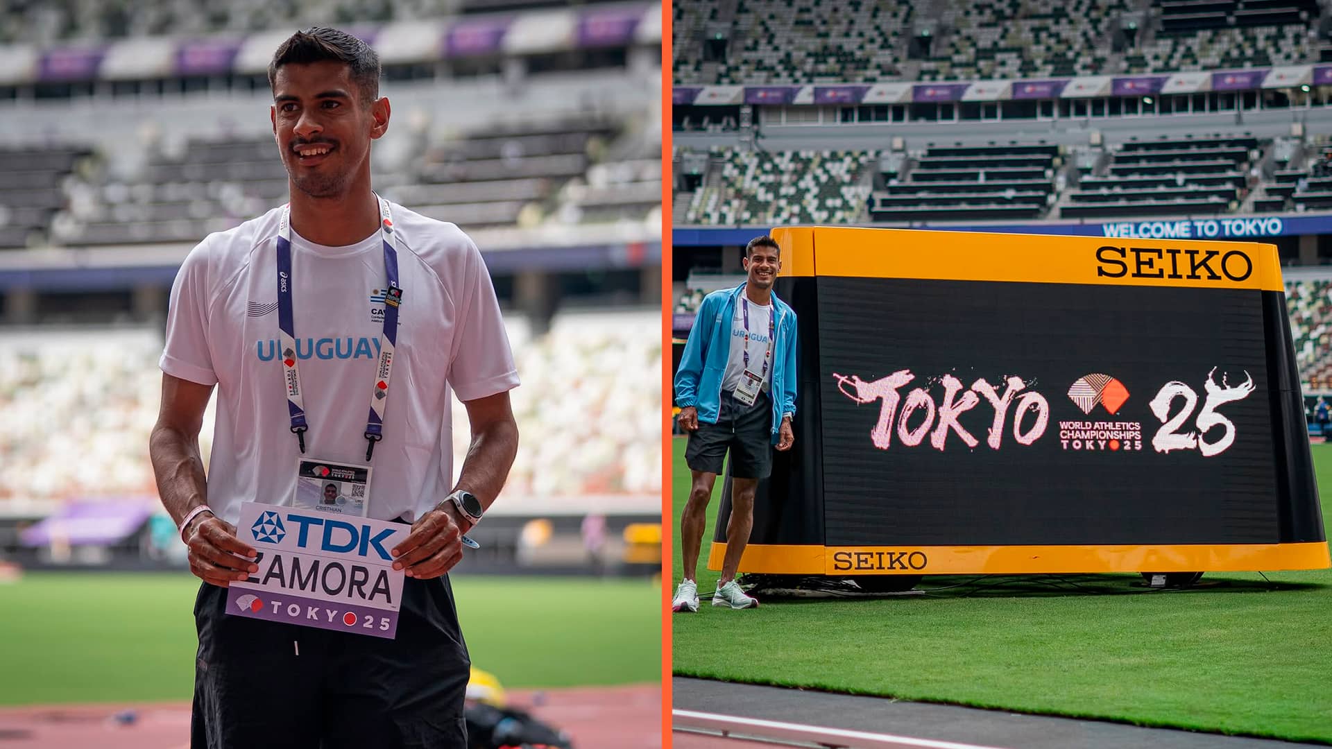 Cristhian Zamora lidera a los latinos en la maratón masculina de Tokio 2025