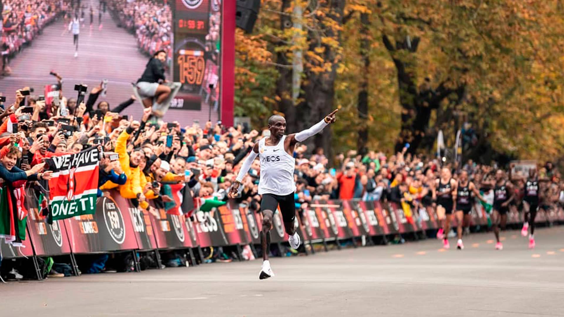 Eliud Kipchoge correrá por primera vez la Maratón de Nueva York