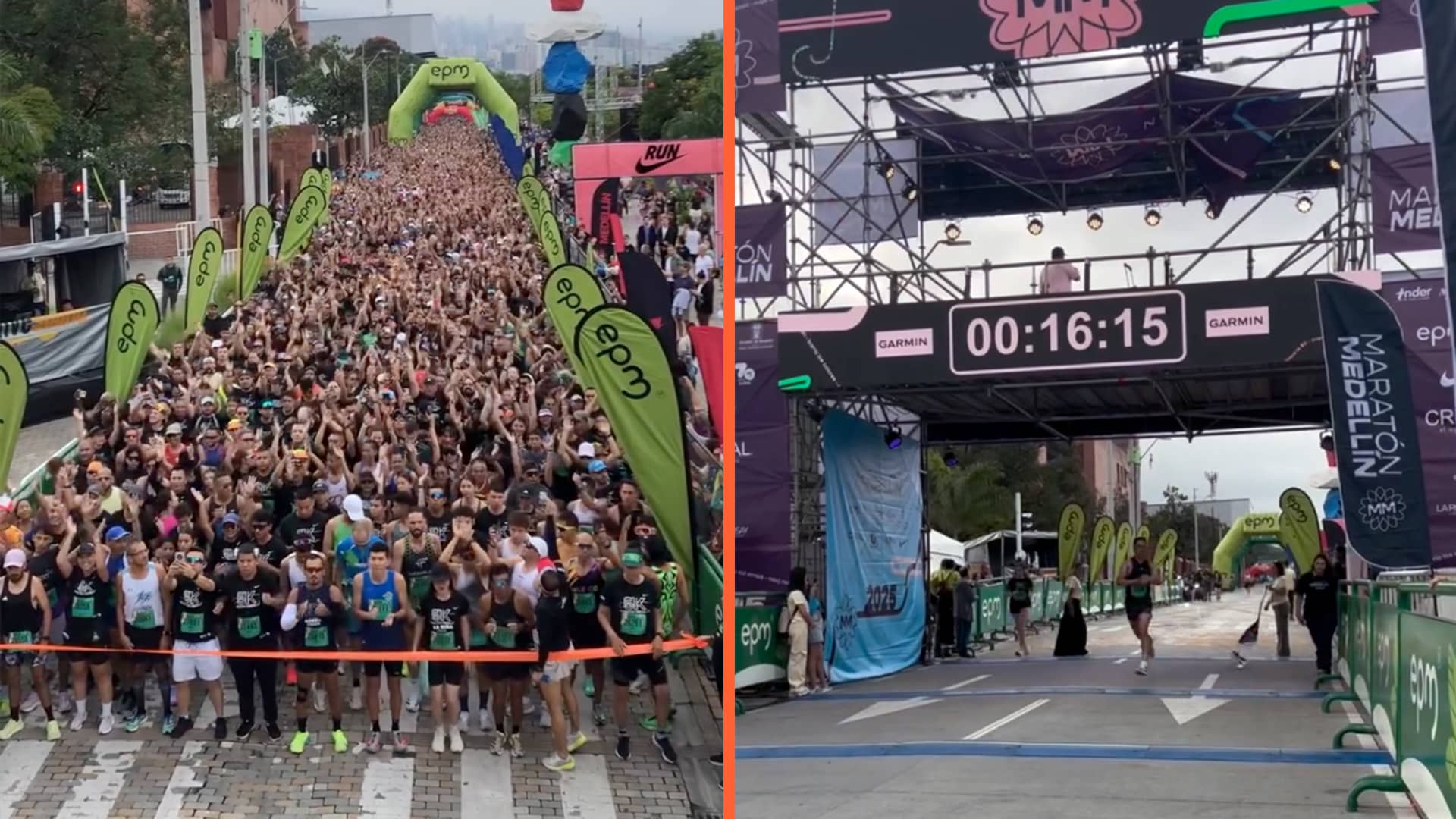 Resultados 5K Maratón de Medellín 2025