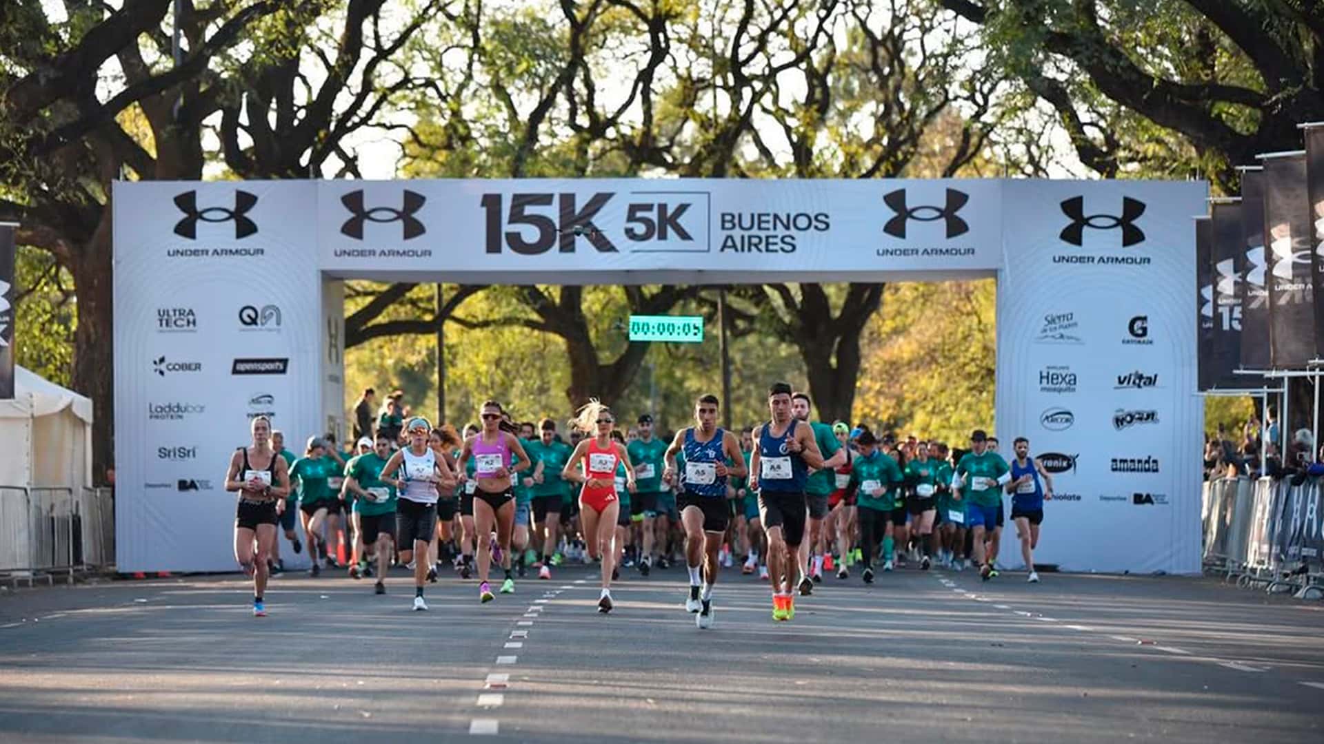 Resultados oficiales 15K Under Armour 2025