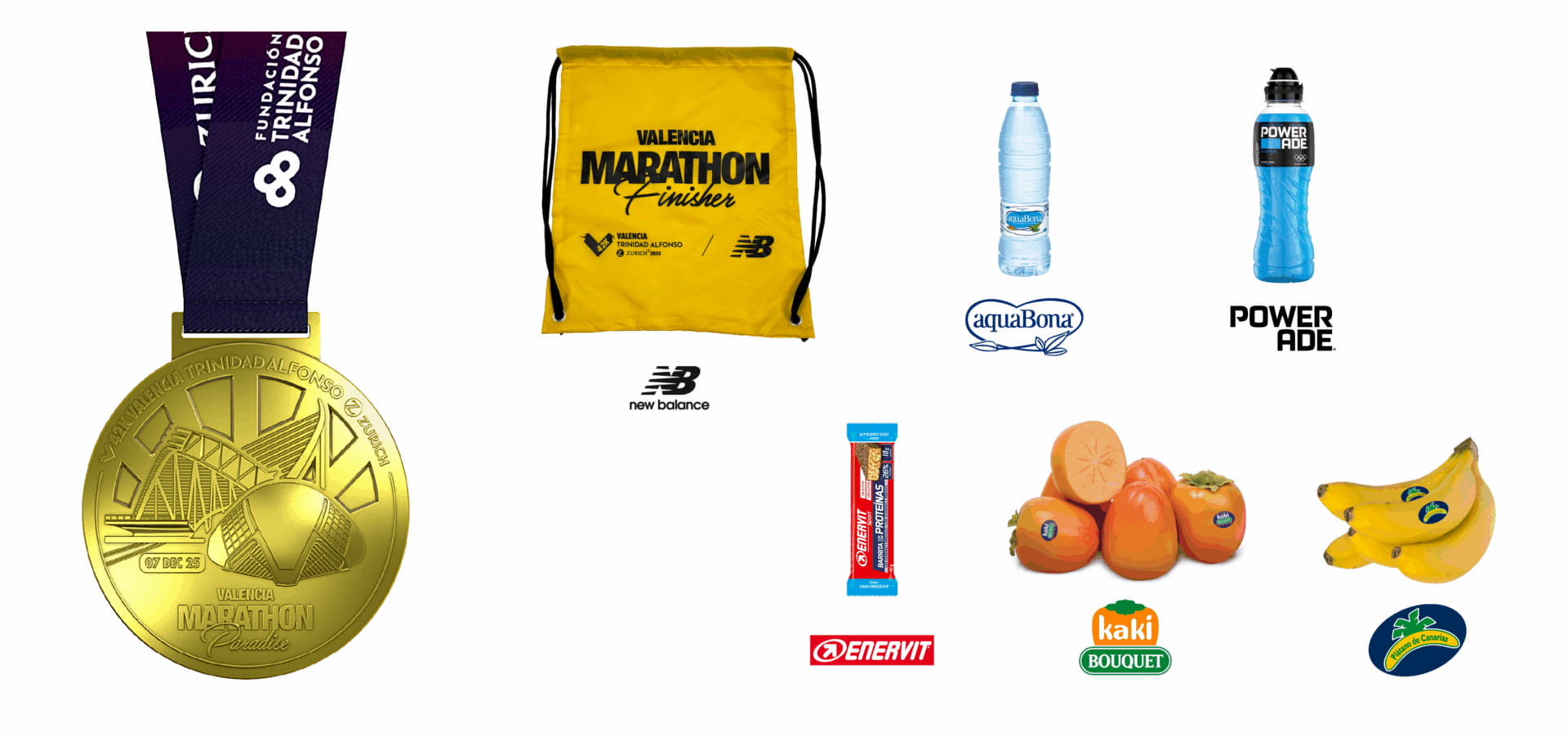Bolsa finisher del Maratón de Valencia 2025