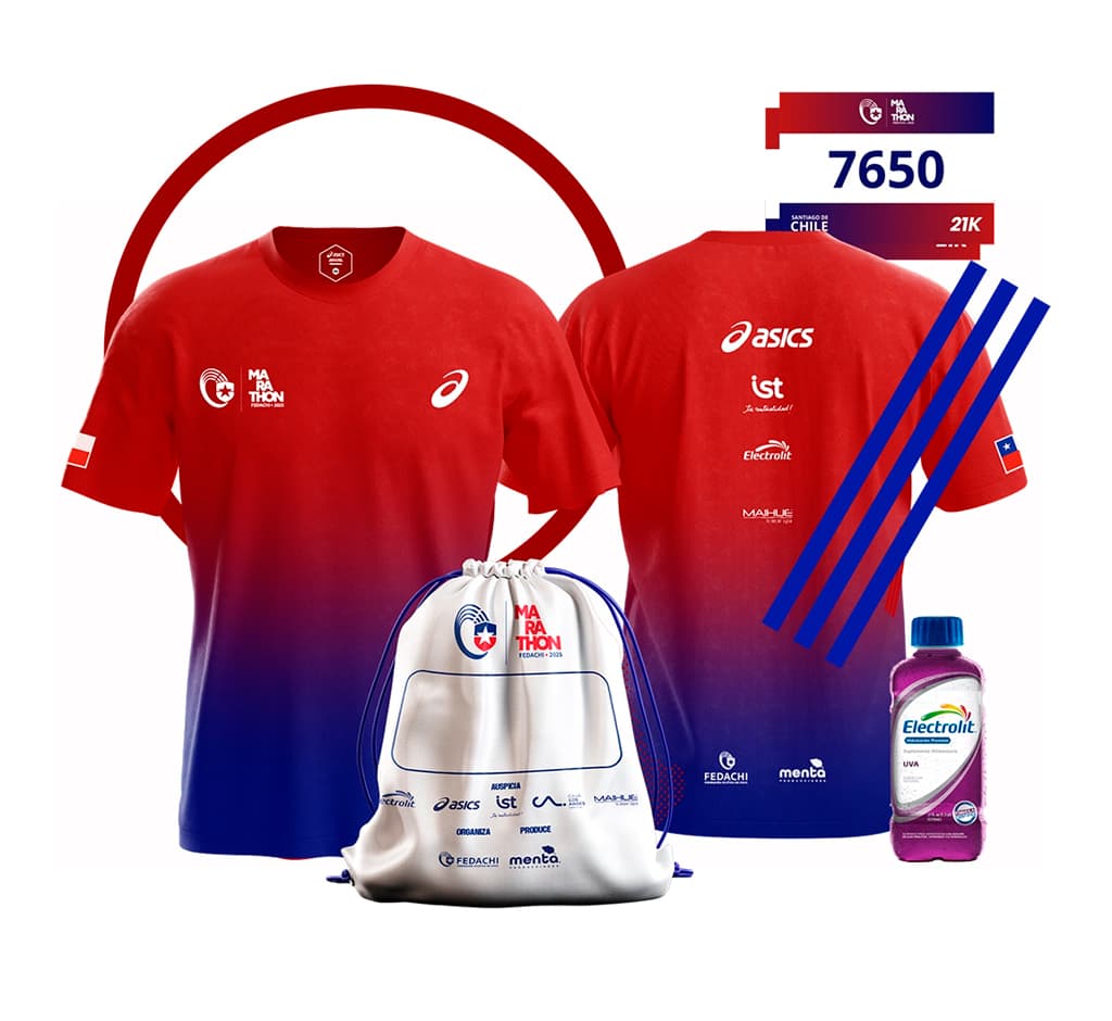 Kit de competencia la Fedachi Marathon