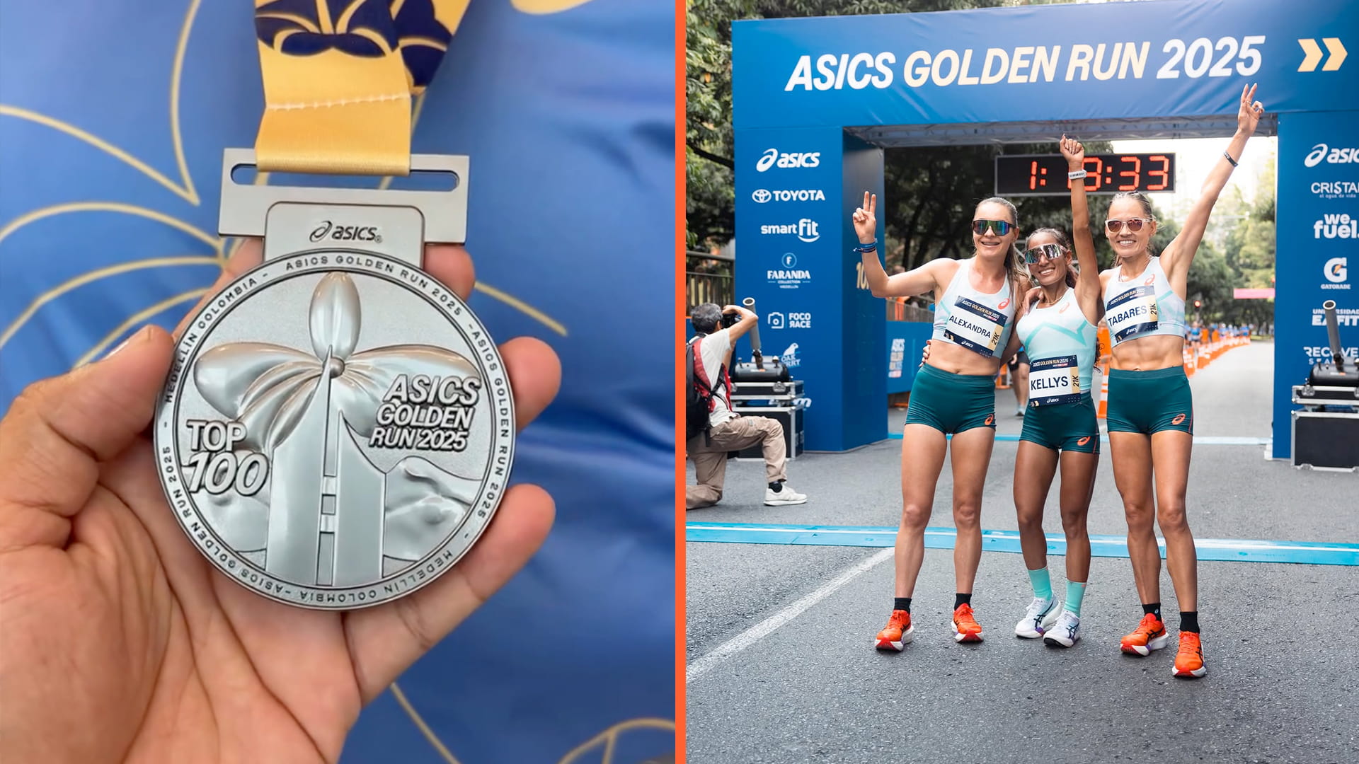 Resultados ASICS Golden Run Medellín 2025