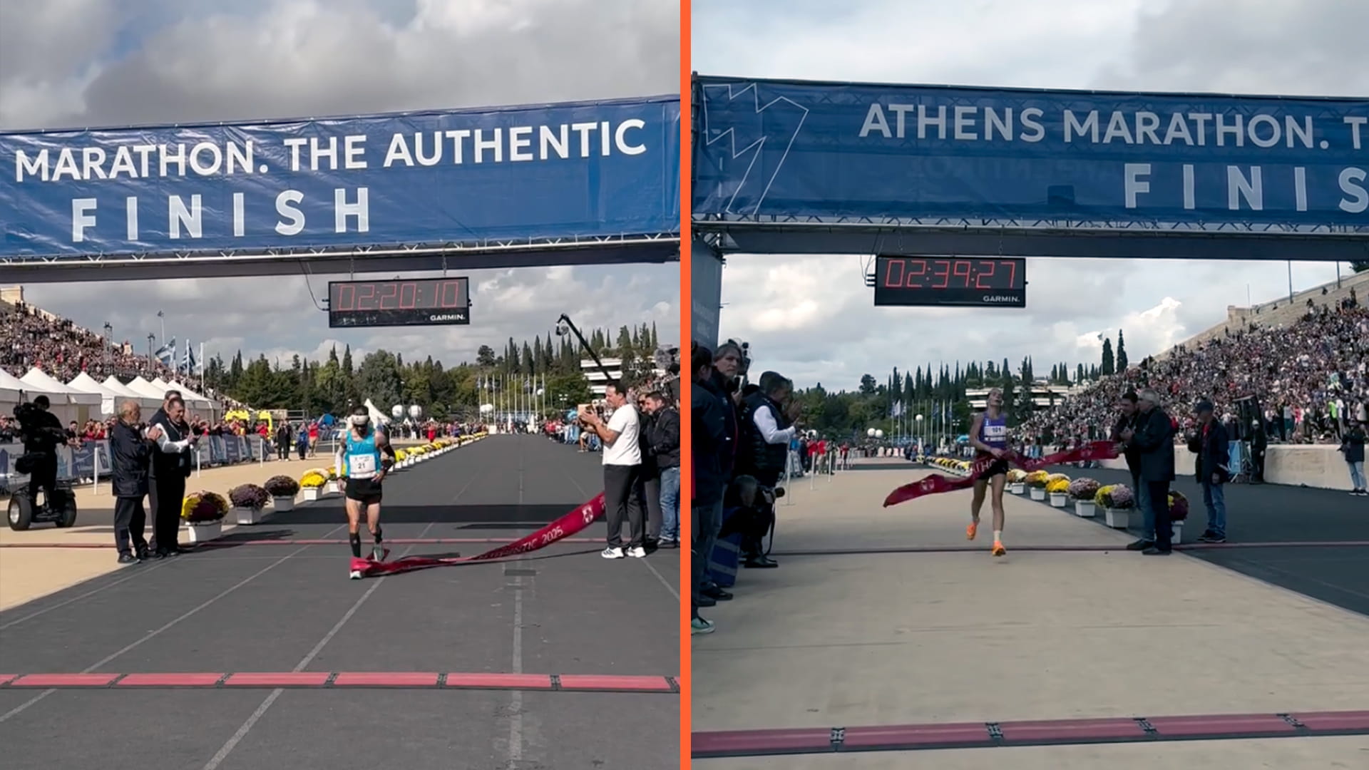 Resultados Maratón de Atenas 2025