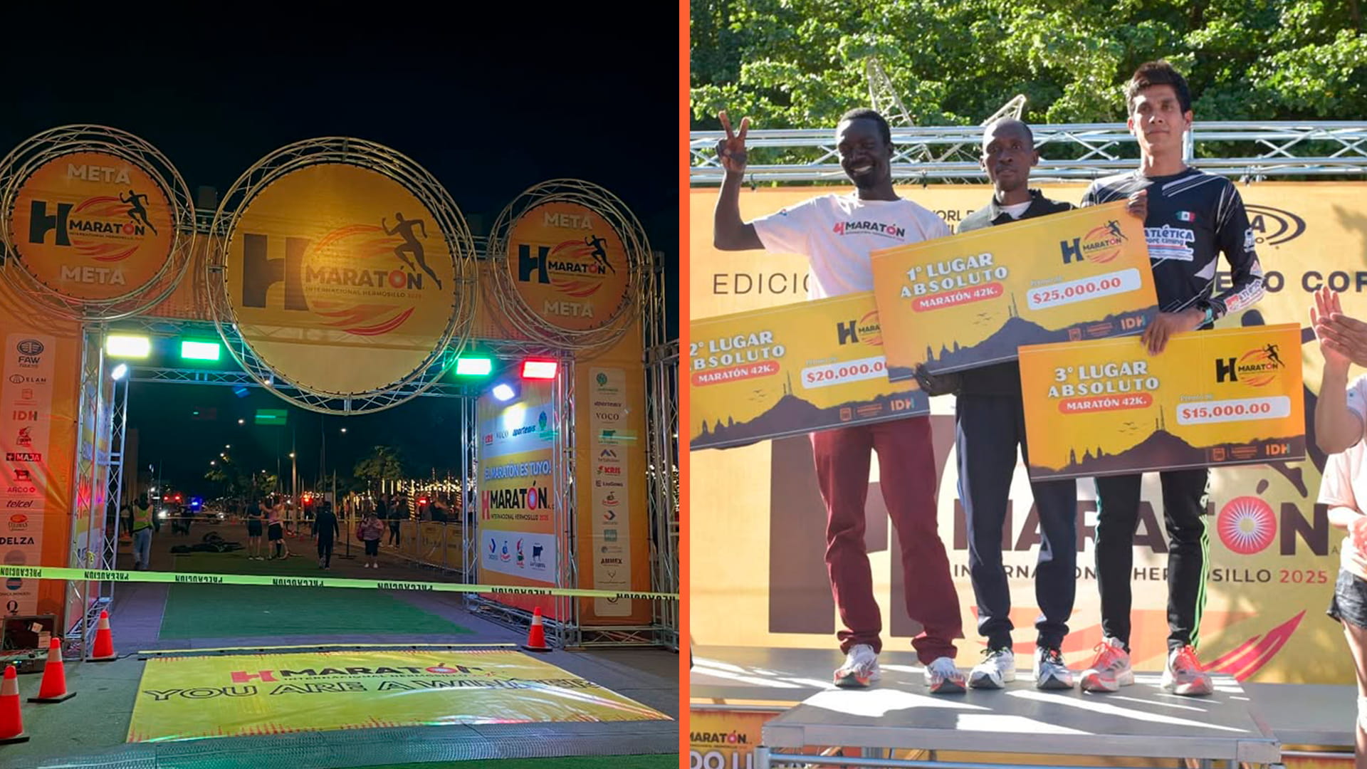 Resultados del Maratón Internacional de Hermosillo 2025