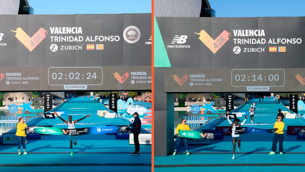 Resultados oficiales del Maratón de Valencia 2025