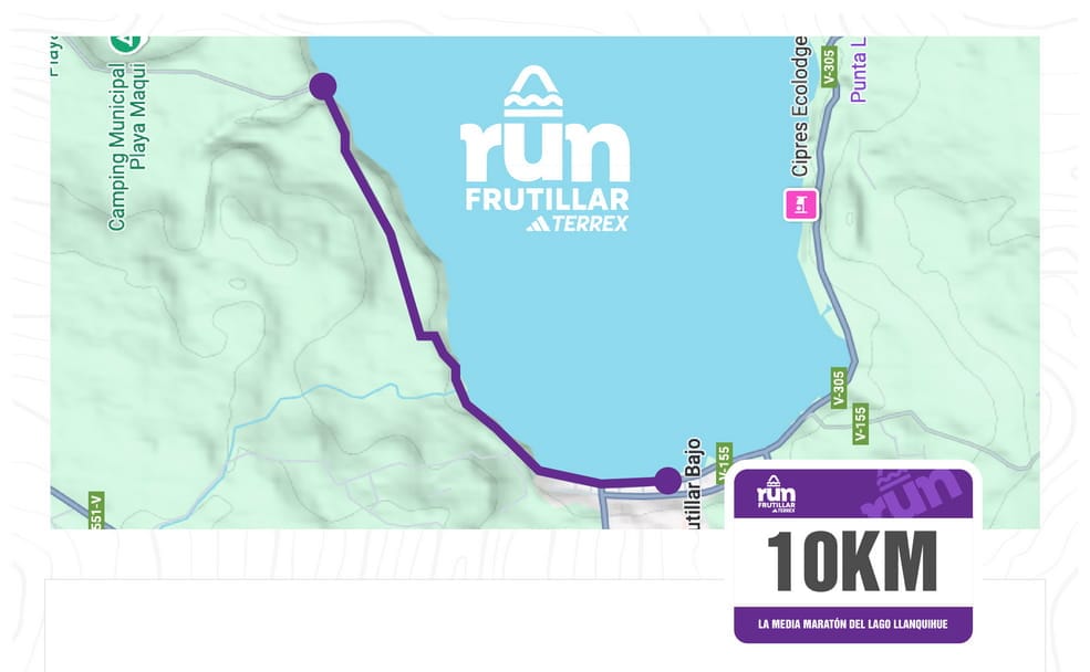 Circuito de 10K del Run Frutillar 2026