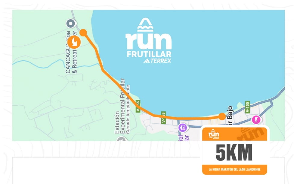 Circuito de 5K del Run Frutillar 2026