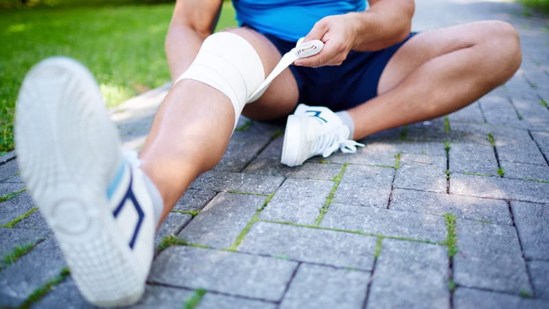 Rodilla del corredor