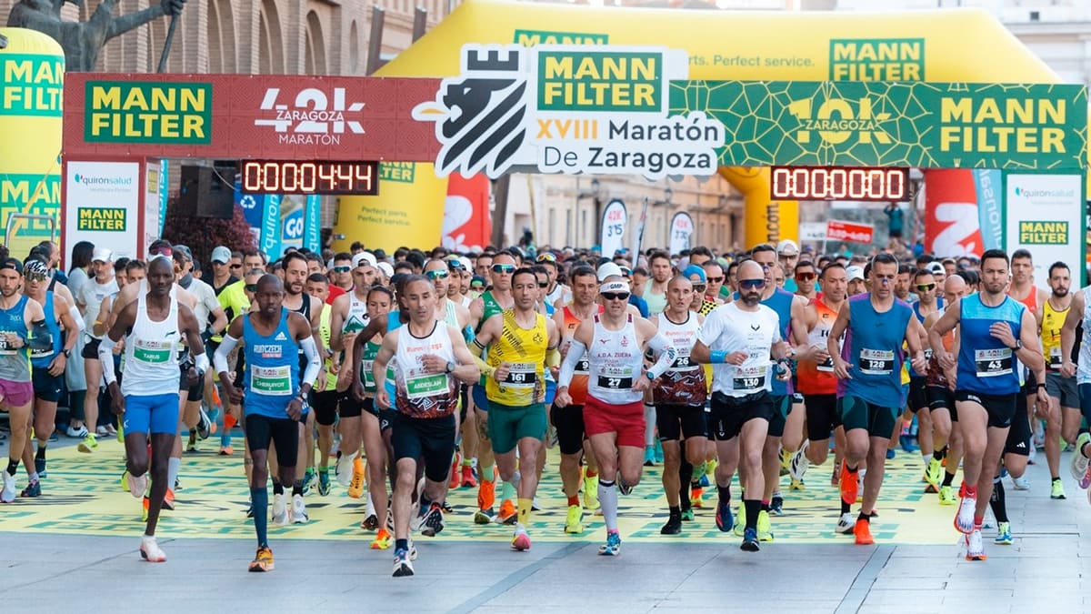 Resultados de la Maratón de Zaragoza 2026