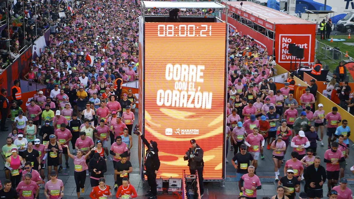 Maratón de Santiago 2027 ya tiene fecha
